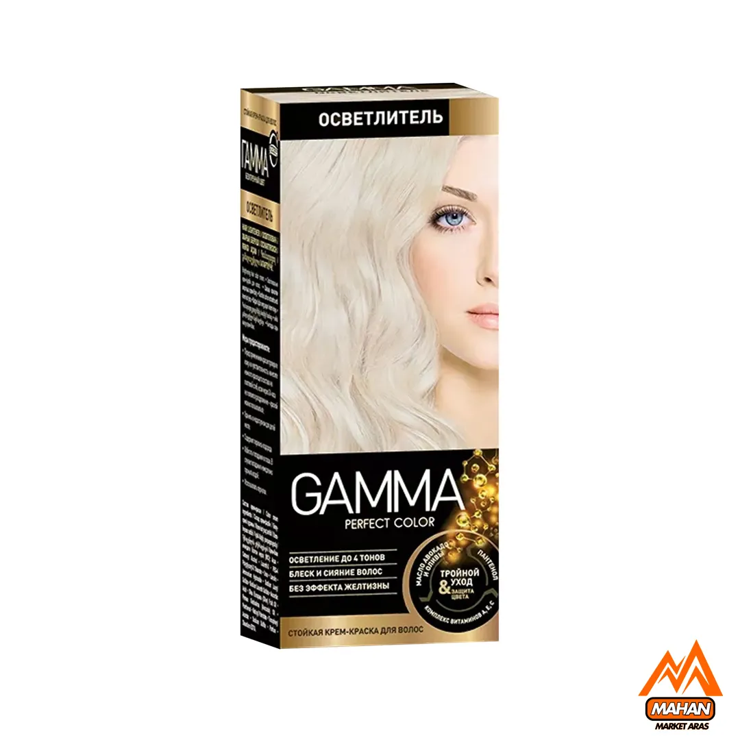 کیت روشن کننده رنگ مو گاما GAMMA