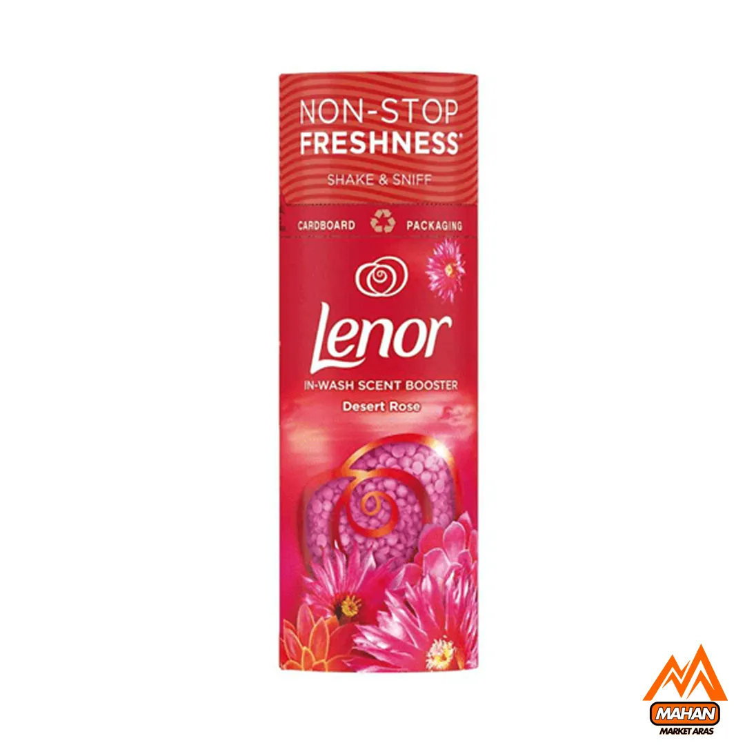 خوشبو کننده لباس لنور Lenor با رایحه رز صحرایی حجم 176 گرم Lenor Desert Rose In Wash Scent Boosters 176gr