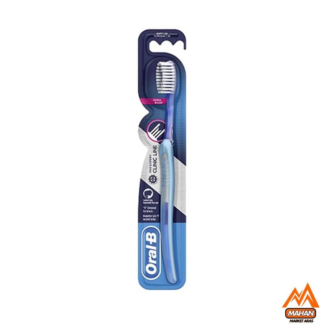 مسواک اورال بی Pro-Expert Clinic Line Orthodontic Oral-B Pro-Expert Clinic Line Orthodontic Toothbrush مسواک مخصوص دندانهای ارتودنسی مسواک برای براکتهای ارتودنسی مسواک با برس نرم اورال بی مسواک برای تمیزی بریسها مسواک ضد پلاک ارتودنسی مسواک با طراحی V شکل مسواک برای دندانهای ارتودنسی شده مسواک با الیاف نرم برای براکت مسواک برای تمیزی عمیق بریس مسواک با دسته ارگونومیک مسواک برای پیشگیری از پوسیدگی مسواک برای سلامت لثه در ارتودنسی مسواک با الیاف Power Tip مسواک برای نقاط سختدسترس مسواک با طراحی حرفهای مسواک برای تمیزی اطراف براکت مسواک با نشانگر تعویض مسواک برای استفاده روزانه ارتودنسی مسواک برای کاهش جرم دندان مسواک با الیاف ضد حساسیت مسواک برای لبخند سالم