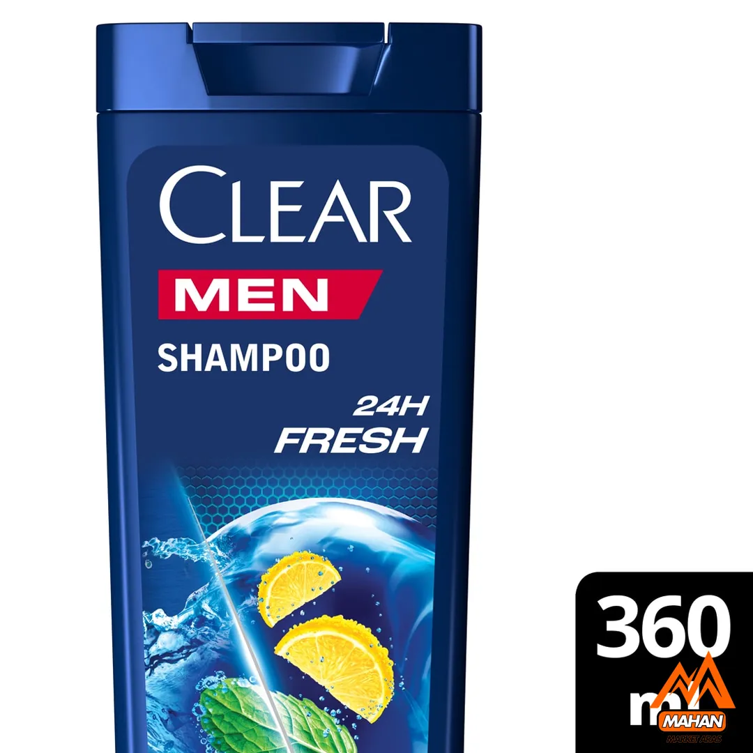 شامپو ضدشوره مردانه کلییر CLEAR مدل FRESH حجم 360 میل: تمیزی و طراوت بینظیر - Image 2