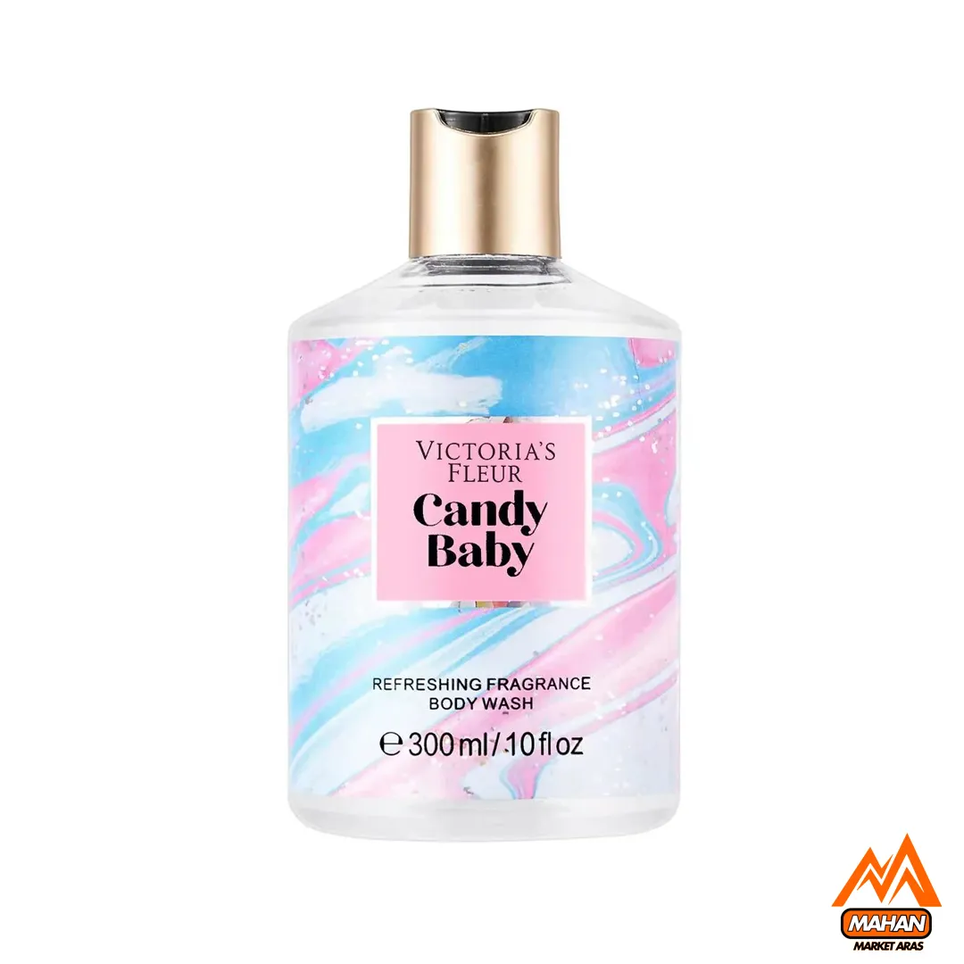 شامپو بدن ویکتوریا سکرت VICTORIA'S SECRET مدل Candy Baby حجم 300 میل Victoria's Secret Body Wash Candy Baby 300ml