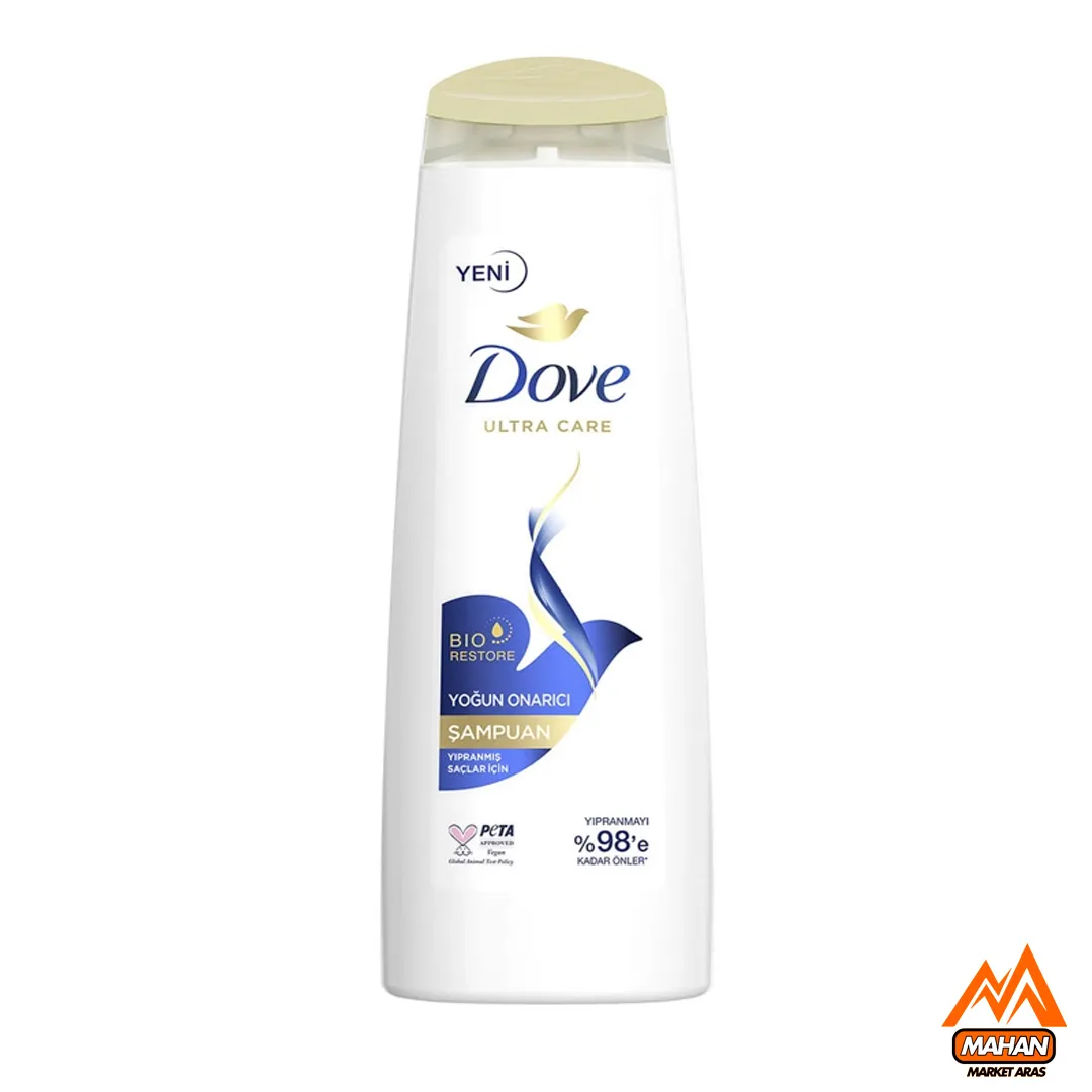 شامپو ترمیم کننده موهای آسیب دیده داو DOVE حجم 400 میل Dove Intensive Repair Shampoo 400 ml