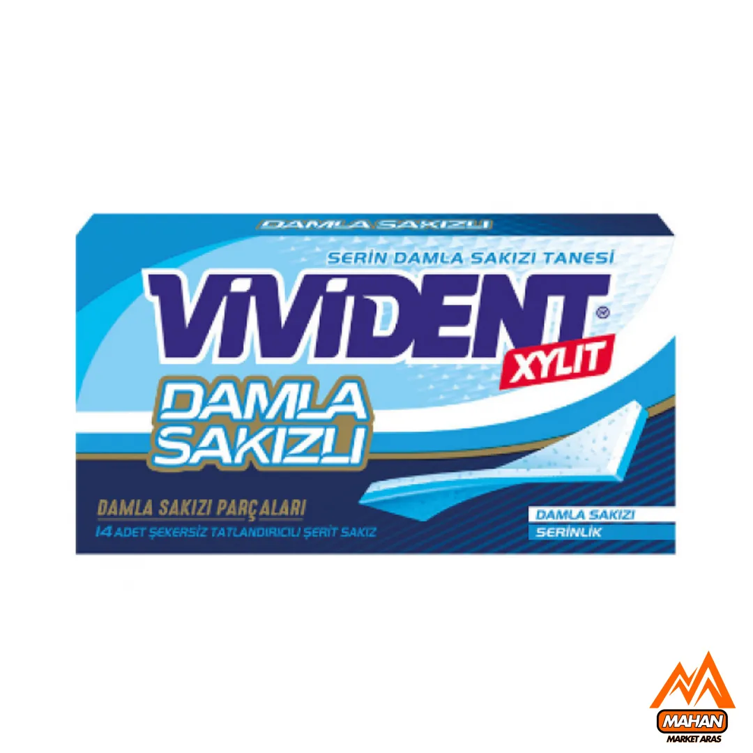 آدامس ویویدنت VIVIDENT طعم سنتی مدل 45' وزن 26 گرم