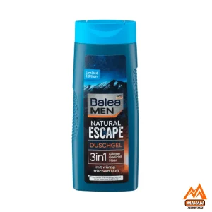 شامپو 3در1 باله آ شامپو سر و بدن Balea شامپو Natural Escape شامپو حجم 300 میل شامپو آبرسان طبیعی شامپو با عصاره گیاهی شامپو چندکاره شامپو باله آ اصل شامپو سر و بدن مردانه شامپو سر و بدن زنانه شامپو ضد خشکی شامپو با عصاره آلوئه‌ورا شامپو مناسب پوست حساس شامپو با رایحه طبیعت شامپو تمیزکننده ملایم شامپو قابل استفاده روزانه شامپو نرمی‌دهنده پوست شامپو بدون سولفات شامپو برای کل بدن شامپو با عطر گیاهی شامپو آبرسان مو شامپو برای فعالیت‌های روزمره شامپو اقتصادی باله آ