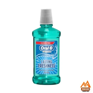 دهان شویه اورال بی Lasting Freshness Oral-B Complete Lasting Freshness Arctic Mint Mouthwash دهان شویه بدون الکل اورال بی دهان شویه با طعم نعنای قطبی دهان شویه برای تازگی نفس دهان شویه ضد پلاک و پوسیدگی دهان شویه فلورایددار اورال بی دهان شویه برای استفاده روزانه دهان شویه برای سلامت لثه دهان شویه خوشبو کننده دهان دهان شویه با رایحه نعنا دهان شویه برای تمیزی عمیق دهان شویه برای کاهش جرم دندان دهان شویه برای نقاط سخت‌دسترس دهان شویه با فرمولاسیون حرفه‌ای دهان شویه برای پیشگیری از ژنژیویت دهان شویه برای دندان‌های حساس دهان شویه برای لبخند سالم دهان شویه با اثر طولانی‌مدت دهان شویه برای بزرگسالان دهان شویه با خاصیت خنک‌کنندگی دهان شویه برای بهداشت دهان دهان شویه برای کاهش باکتری‌های دهانی