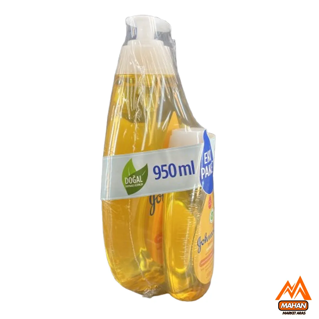 شامپو بچه روزانه جانسون Johnson حجم 750 میل و 200 میل Johnson's Baby Bebek Şampuanı 750ml+200ml - Image 3