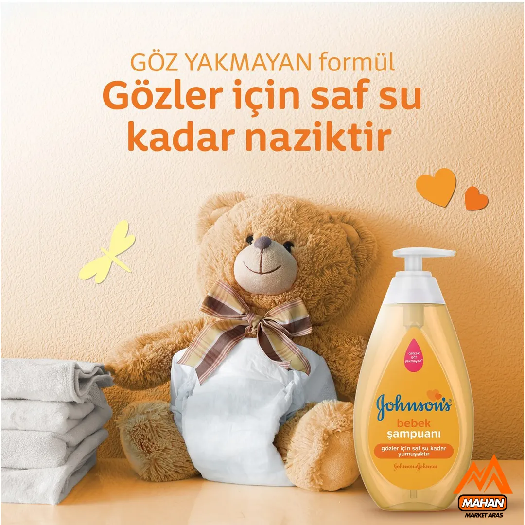 شامپو بچه روزانه جانسون Johnson حجم 750 میل و 200 میل Johnson's Baby Bebek Şampuanı 750ml+200ml - Image 6