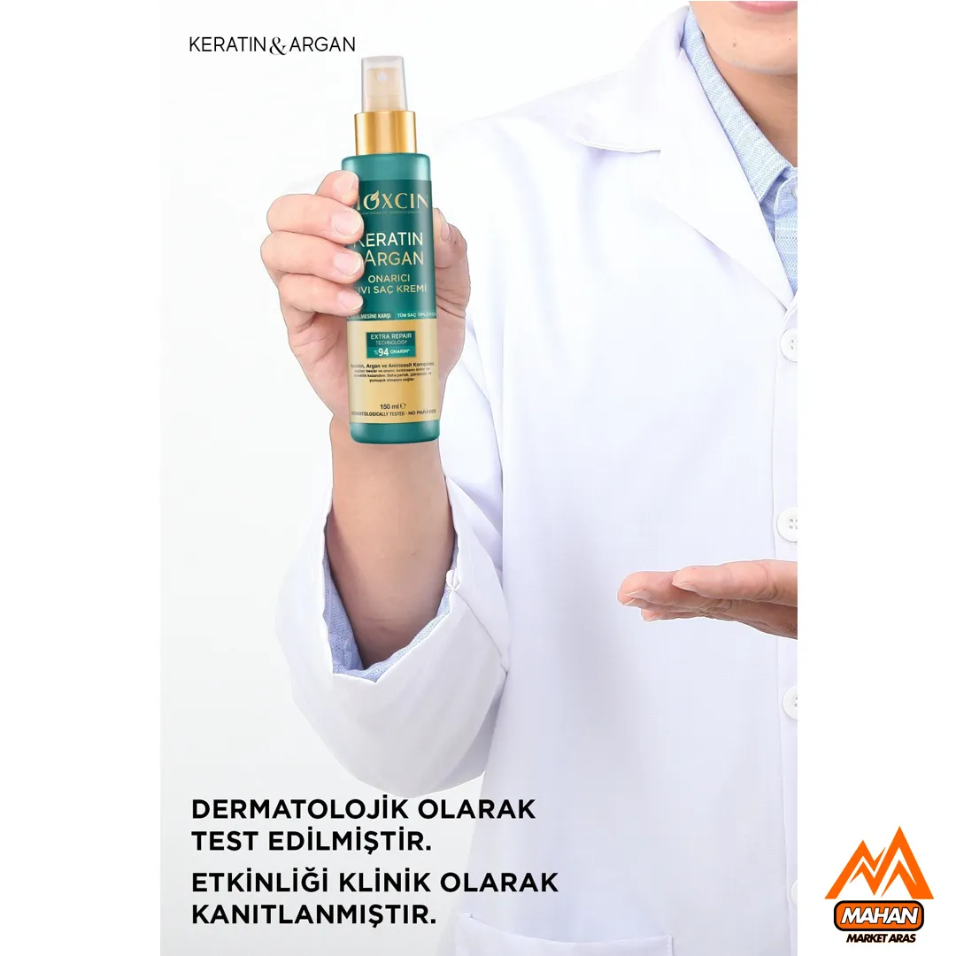 اسپری نرم کننده و ترمیم کننده مو حاوی روغن آرگان بیوکسین Bioxcin حجم 150 میل - Image 4