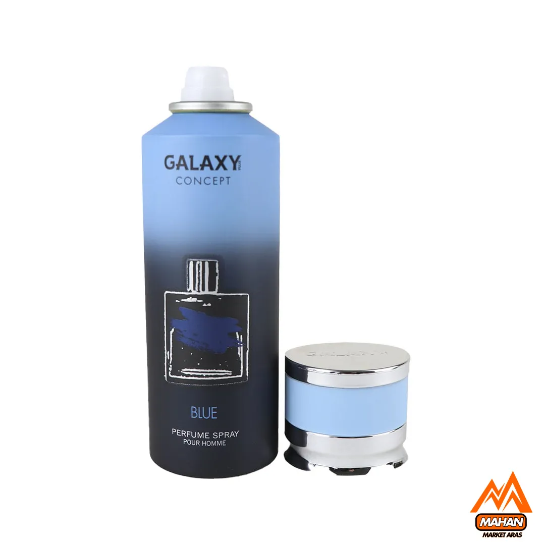 اسپری ضدتعرق مردانه گلکسی اسپری Galaxy مدل Blue اسپری مردانه با حجم 200 میل اسپری ضدتعرق آبی اسپری گلکسی Blue اسپری با ماندگاری بالا اسپری لوکس مردانه اسپری مناسب روز اسپری ضدتعرق با رایحه آبی اسپری ضدتعرق برای آقایان اسپری با کیفیت بالا اسپری با بستهبندی شیک اسپری گلکسی برای تابستان اسپری با نتهای دریایی اسپری مناسب گرما اسپری با قیمت مناسب اسپری مردانه خنک اسپری با رایحه تازه اسپری برای پوست حساس اسپری با طراحی مدرن اسپری با پخش بوی عالی اسپری برای اعتمادبهنفس اسپری گلکسی مدل Blue