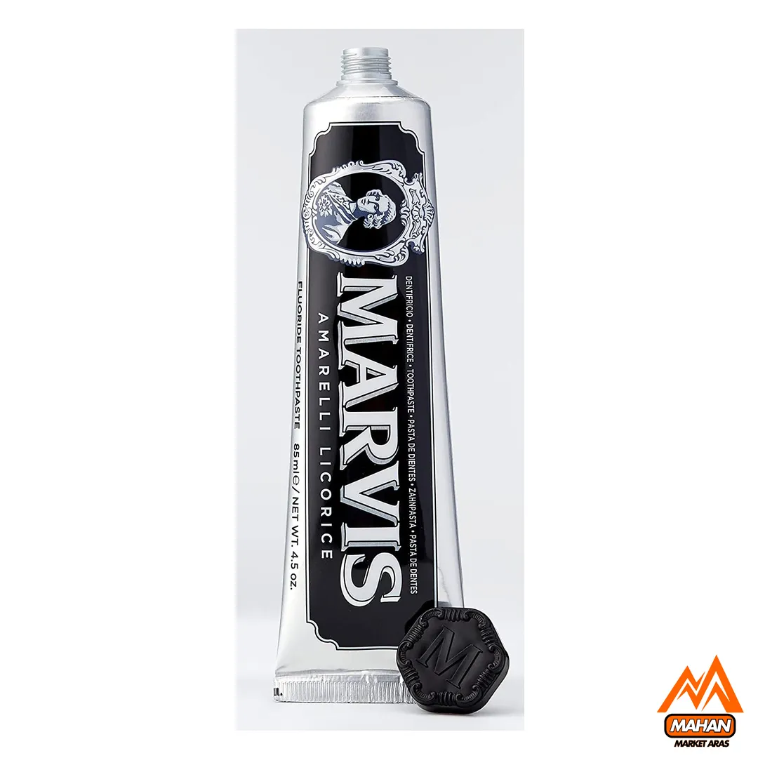 خمیردندان مارویس MARVIS مدل Amarelli Licorice Mint حجم 85 میل - Image 2