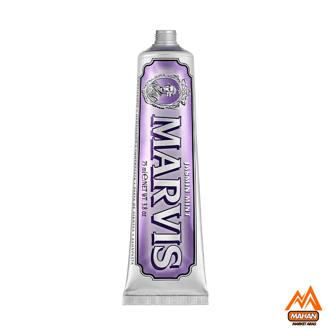 خمیر دندان یاس و نعناع مارویس MARVIS مدل Jasmin Mint حجم 85 میل - Image 2
