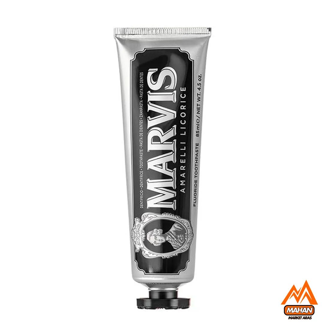 خمیردندان مارویس MARVIS مدل Amarelli Licorice Mint حجم 85 میل - Image 3