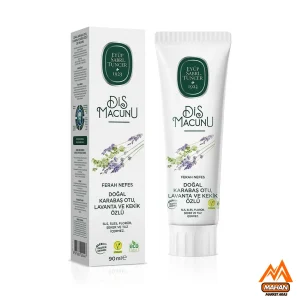 خمیر دندان بدون فلوراید ایوب صبری تونجر خمیر دندان اسطوخدوس خمیر دندان طبیعی ۹۰ میل Eyup Sabri Tuncer toothpaste خمیر دندان بدون SLS مراقبت طبیعی دهان و دندان خمیر دندان ترکیه‌ای ماهان مارکت ارس خمیر دندان ضد پلاک عصاره اسطوخدوس طبیعی خمیر دندان بدون پارابن خمیر دندان گیاهی ایوب صبری خمیر دندان ارگانیک خمیر دندان آرامش‌بخش