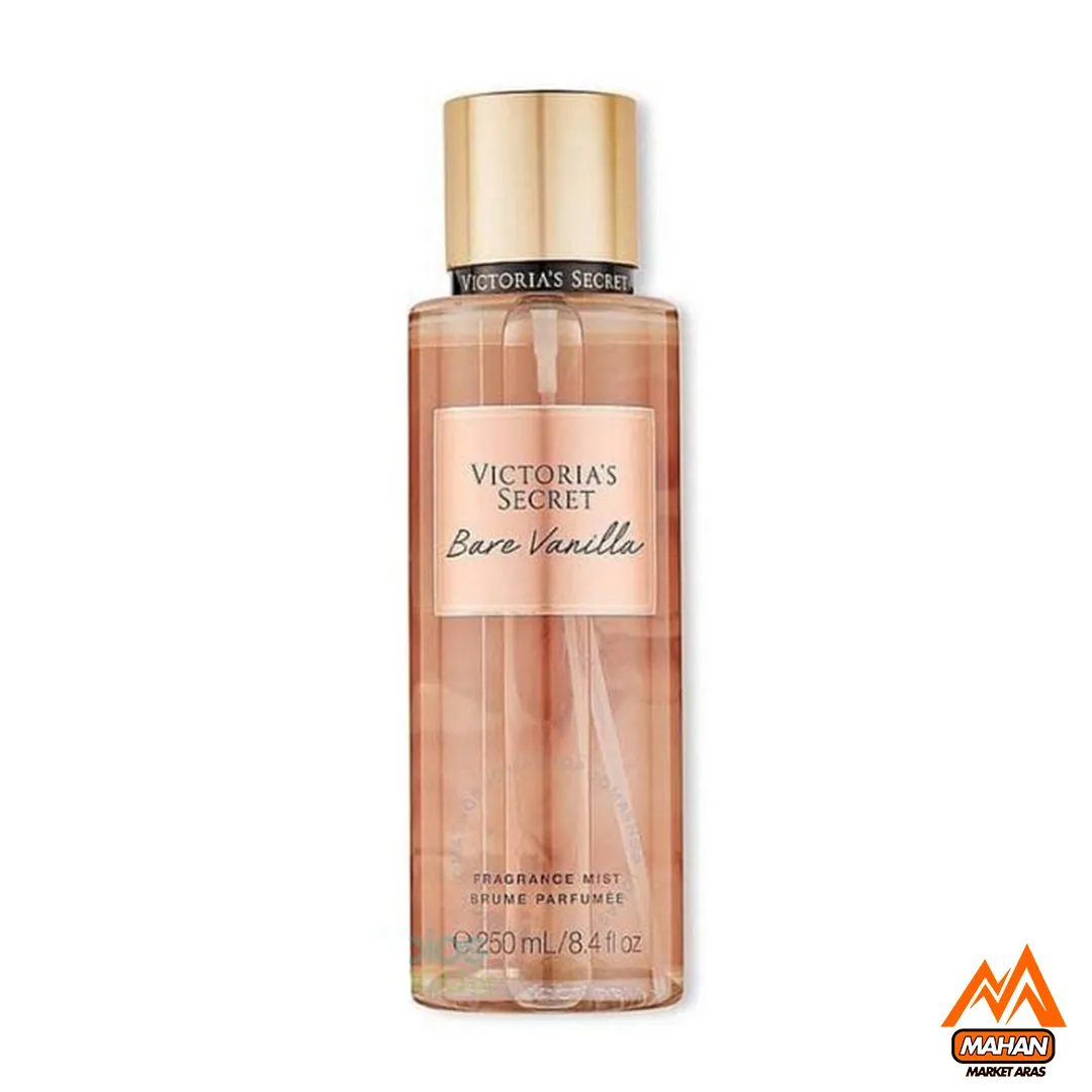 بادی اسپلش ویکتوریا سکرت Bare Vanilla 250ml عطر وانیل خامهای body mist bare vanilla victoria secret fragrance mist victoria secret بادی اسپلش برای پوست حساس هیدراتاسیون پوست با بادی اسپلش عطر سبک روزانه رایحه gourmand ویکتوریا سکرت نحوه استفاده بادی اسپلش Bare Vanilla تاریخچه برند ویکتوریا سکرت عطر لوکس زنانه بادی اسپلش اقتصادی 250ml رایحه vanilla cashmere soft
