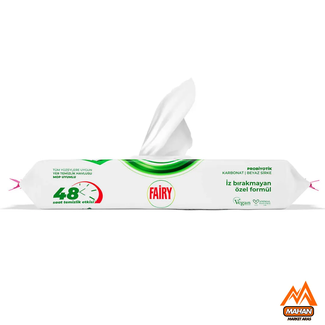 دستمال طی چندمنظوره رایحه لیلیوم فیری FAIRY تعداد 50 برگی - Image 2