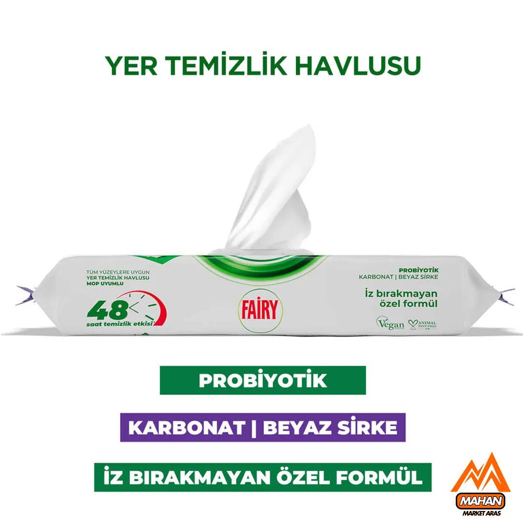 دستمال طی چندمنظوره رایحه اسطوخودوس فیری FAIRY تعداد 50 برگی - Image 3