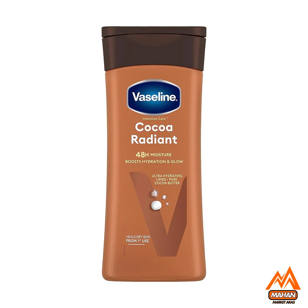 لوسیون بدن وازلین VASELINE مدل Cocoa Radiant حجم 200 میل