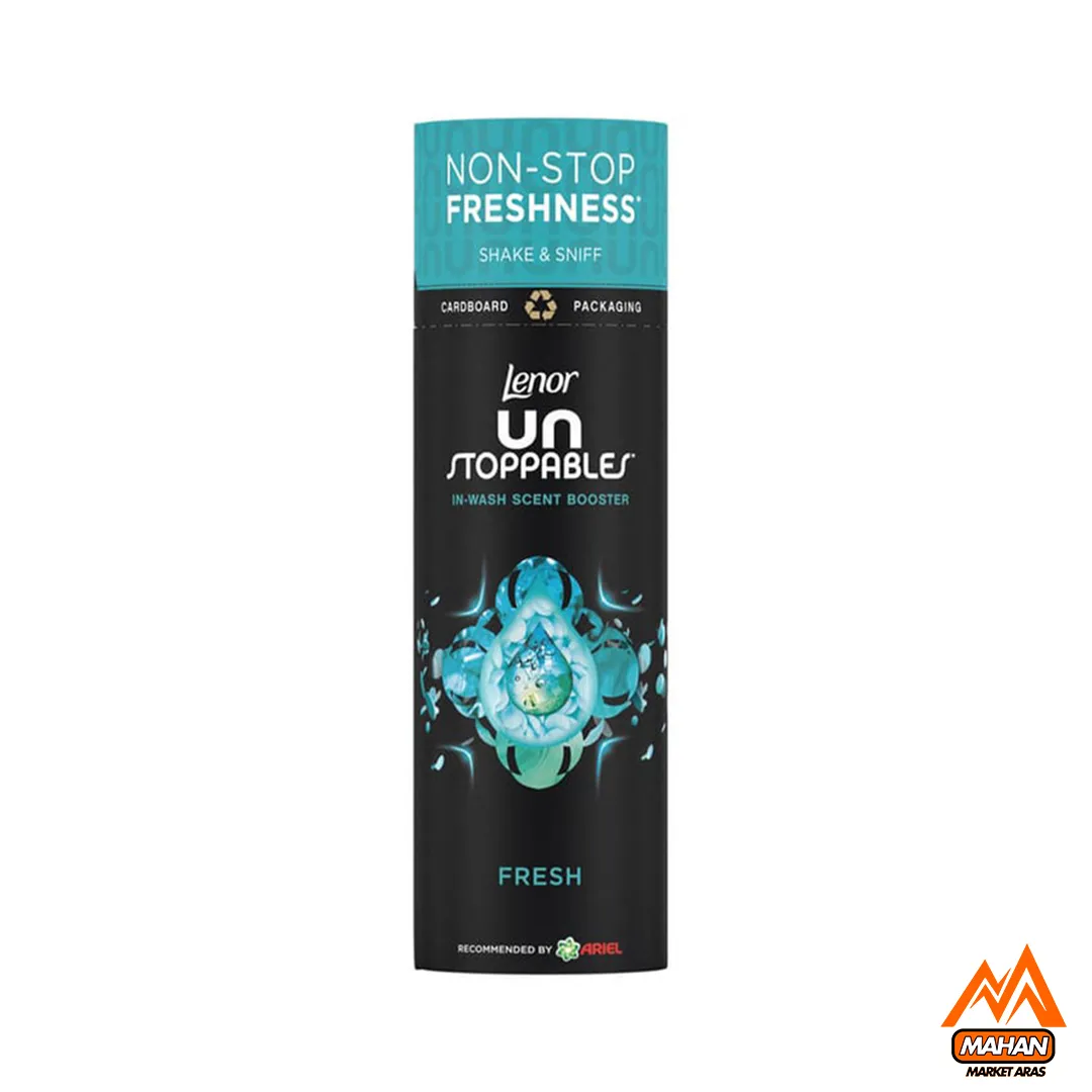 خوشبو کننده لباس لنور LENOR مدل Unstoppables Fresh حجم 245 گرم