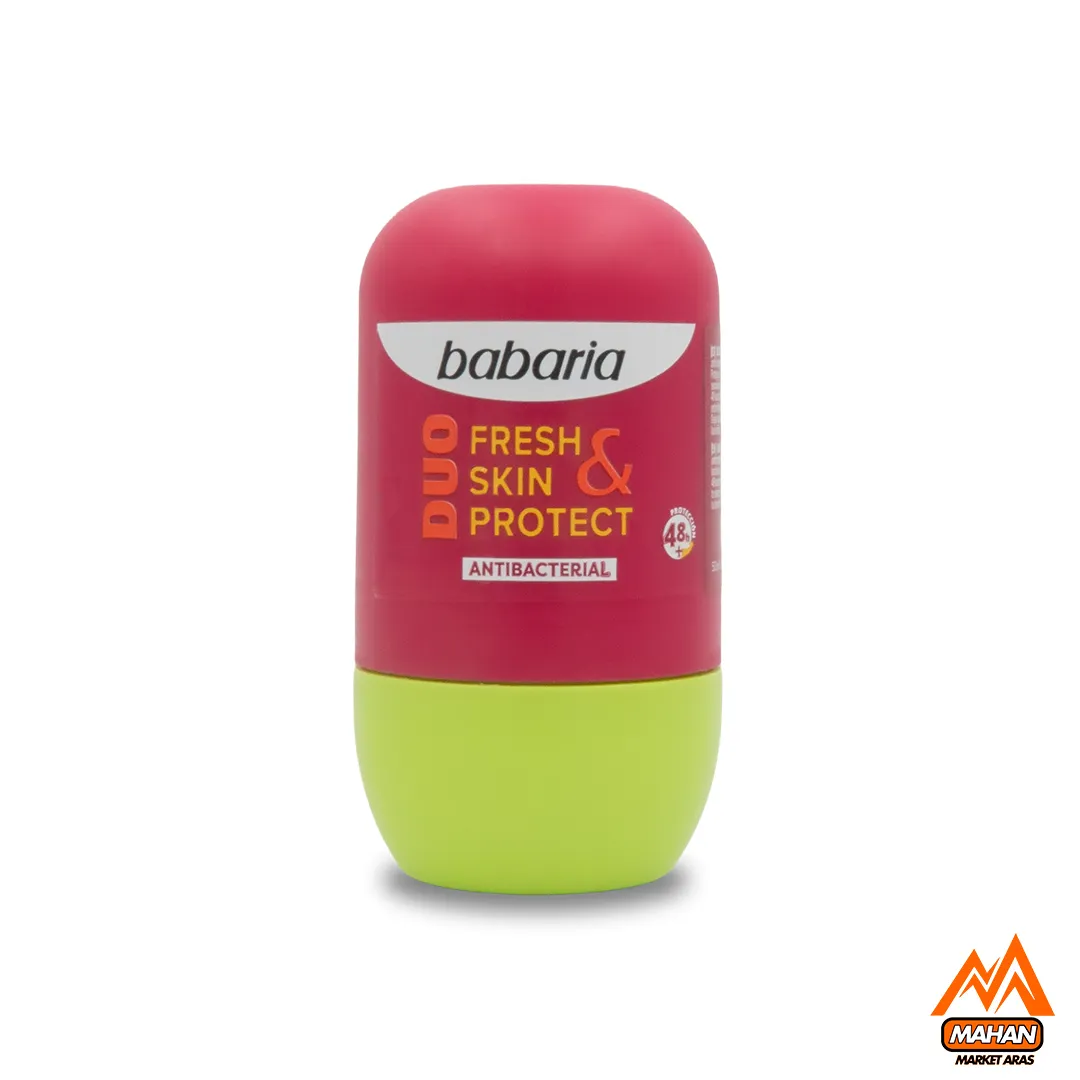 رول ضدتعریق بدون آلومینیوم محافظت کننده FRESH & SKIN PROTECT باباریا BABARIA حجم 50 میل